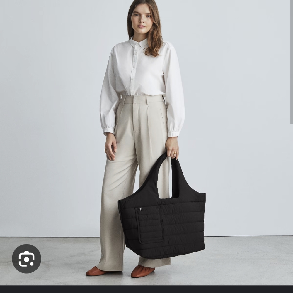 Everlane Quilted Weekender Bag Tote